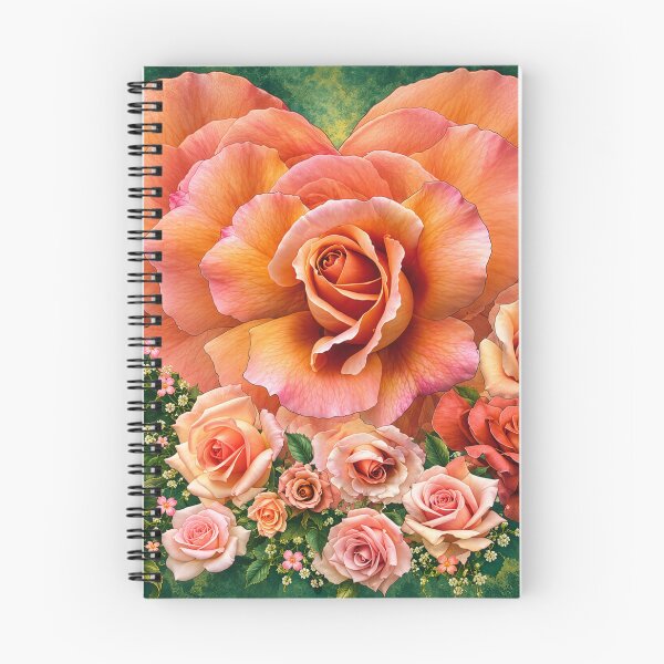 Item preview, Orange Rose Heart designed and sold by Laeton Designs.