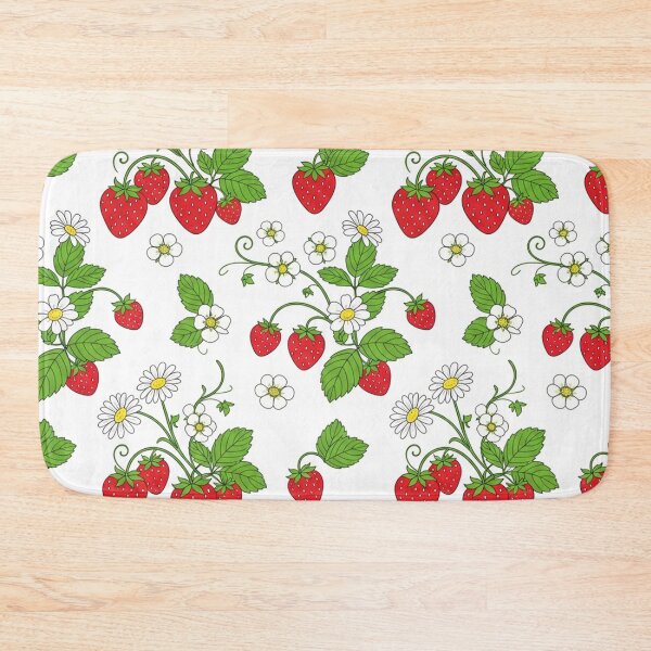 Item preview, Sweet Red Strawberries And White Daisies designed and sold by Owcomm.