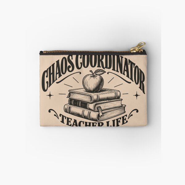 Item preview, Chaos Coordinator Teacher Life Vintage Apple Books designed and sold by NzrProcreate.