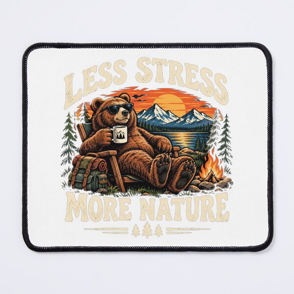Item preview, Less Stress More Nature  designed and sold by Greta Lobodzinska.