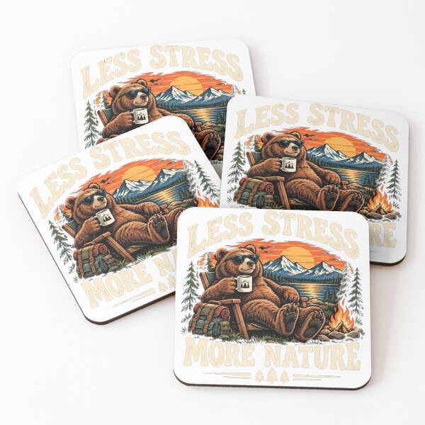 Item preview, Less Stress More Nature  designed and sold by Greta Lobodzinska.