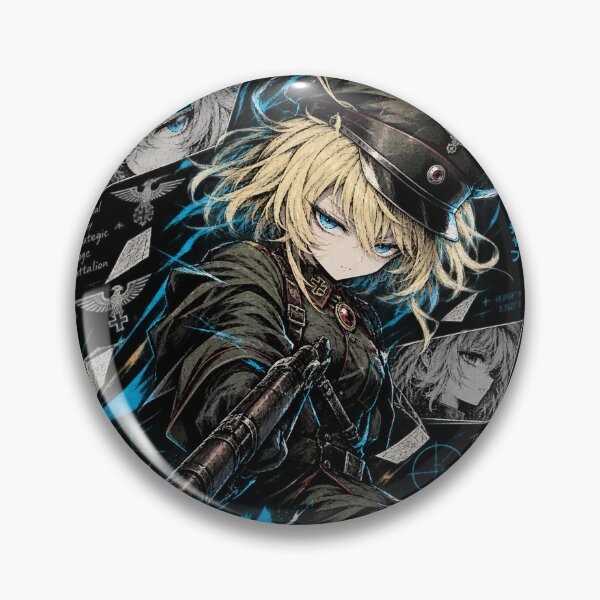 Item preview, Youjo Senki - Tanya von Degurechaff designed and sold by ArtistryHavenn.
