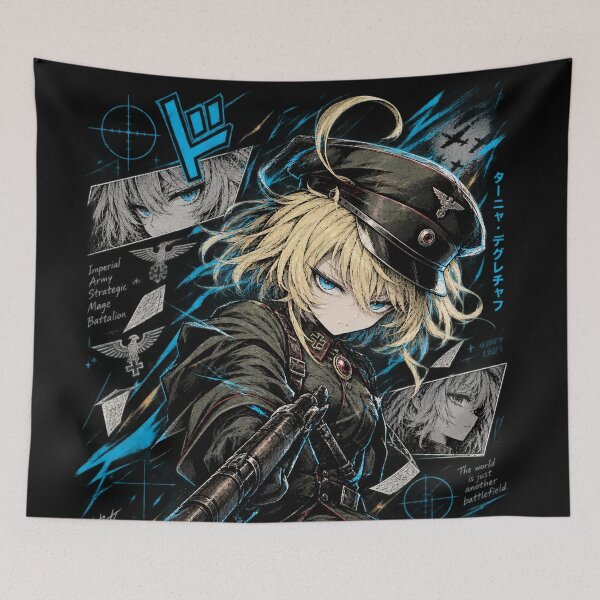 Item preview, Youjo Senki - Tanya von Degurechaff designed and sold by ArtistryHavenn.