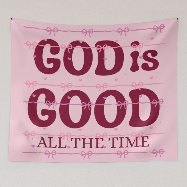 Item preview, God Is Good All The Time, Cute Christian for Teen Girls, Faith Based for Women, Youth Group Church  designed and sold by Forevermore.