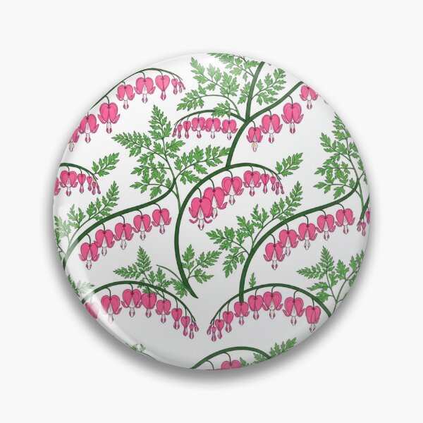 Item preview, Bleeding Heart Flowers Botanical Pattern designed and sold by Owcomm.