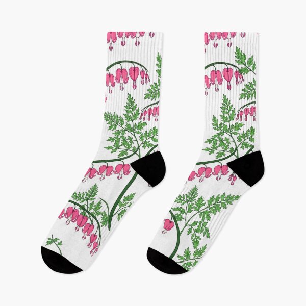 Item preview, Bleeding Heart Flowers Botanical Pattern designed and sold by Owcomm.