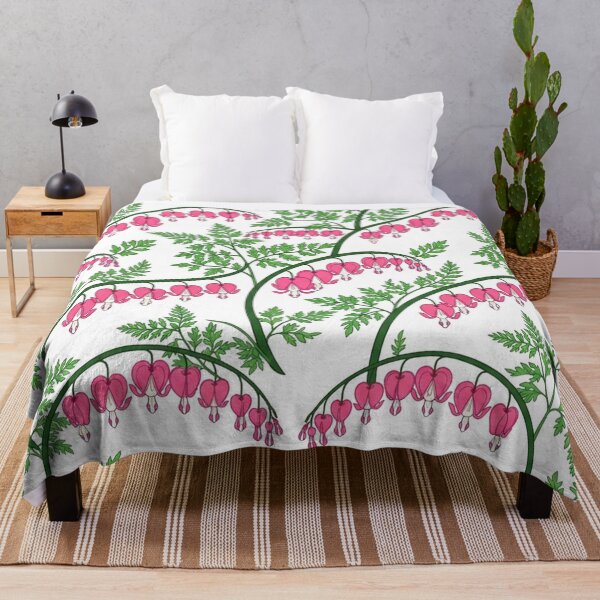 Item preview, Bleeding Heart Flowers Botanical Pattern designed and sold by Owcomm.