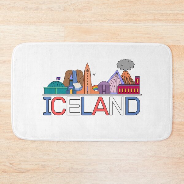 Item preview, Iceland - Iceland Stamp - Funny gifts for Iceland enthusiasts designed and sold by iX-Physio.