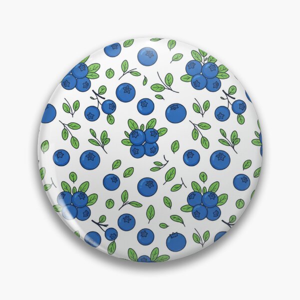 Item preview, Cute Blueberries Fruit Seamless Pattern Illustration designed and sold by Owcomm.