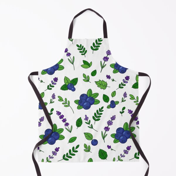 Item preview, Blueberry and Lavender Floral Botanical Pattern designed and sold by Owcomm.