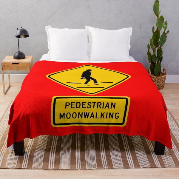 Item preview, Pedestrian Moonwalking Sign designed and sold by Karate Octopus.
