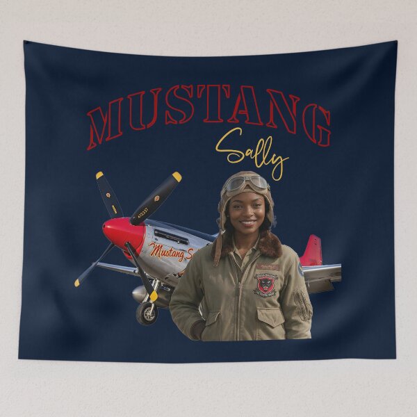 Item preview, MUSTANG SALLY - TUSKEGEE AIRMEN designed and sold by BabaSoti.
