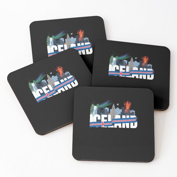 Item preview, Iceland - Iceland Stamp - Funny gifts for Iceland enthusiasts designed and sold by iX-Physio.