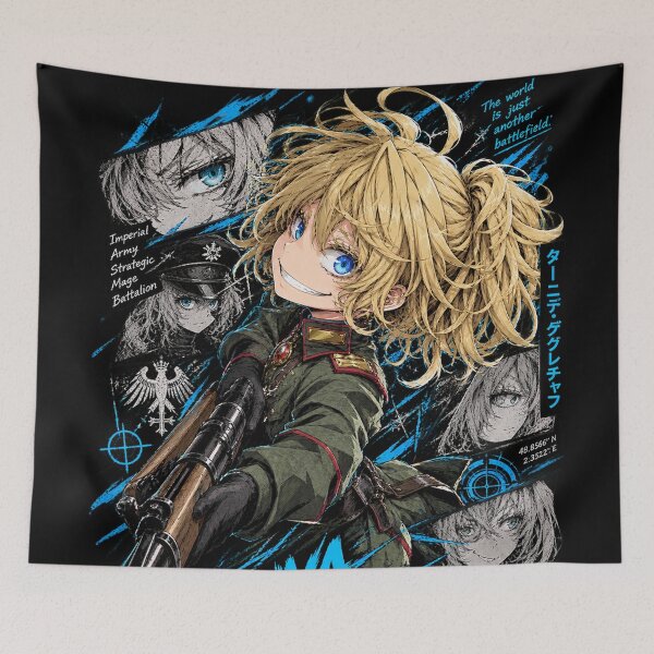 Item preview, Youjo Senki - Tanya von Degurechaff designed and sold by ArtistryHavenn.