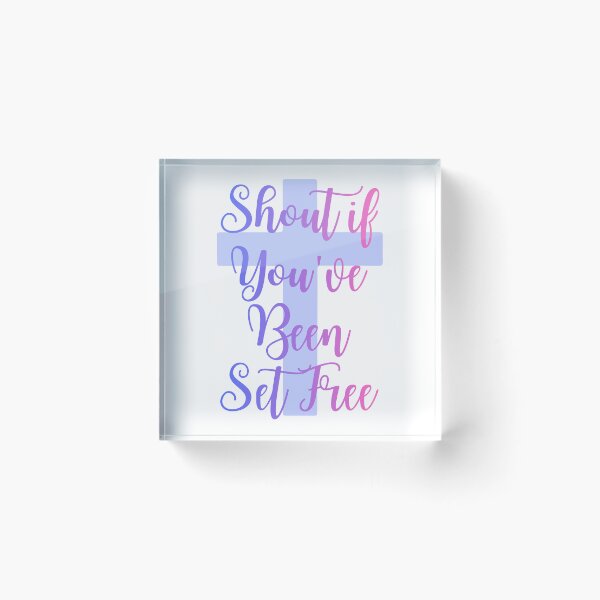 Item preview, SHOUT! Christian design designed and sold by 8IsEnuff4Us.