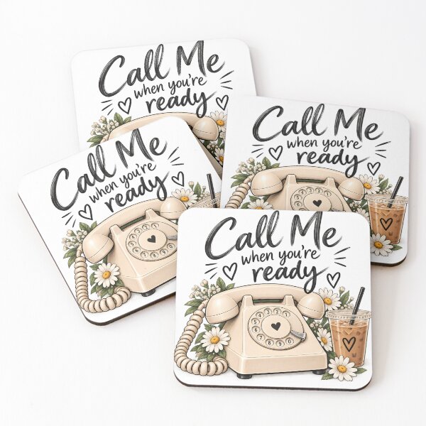 Item preview, Call Me When You’re Ready – Vintage Rotary Phone designed and sold by TinyWeird.