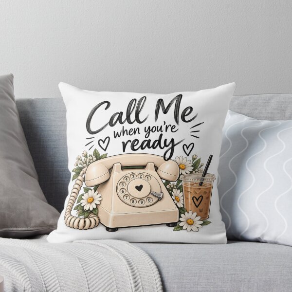 Item preview, Call Me When You’re Ready – Vintage Rotary Phone designed and sold by TinyWeird.