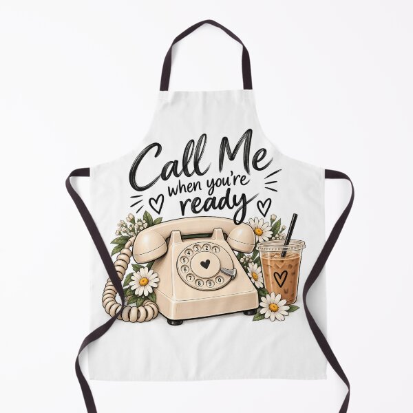 Item preview, Call Me When You’re Ready – Vintage Rotary Phone designed and sold by TinyWeird.