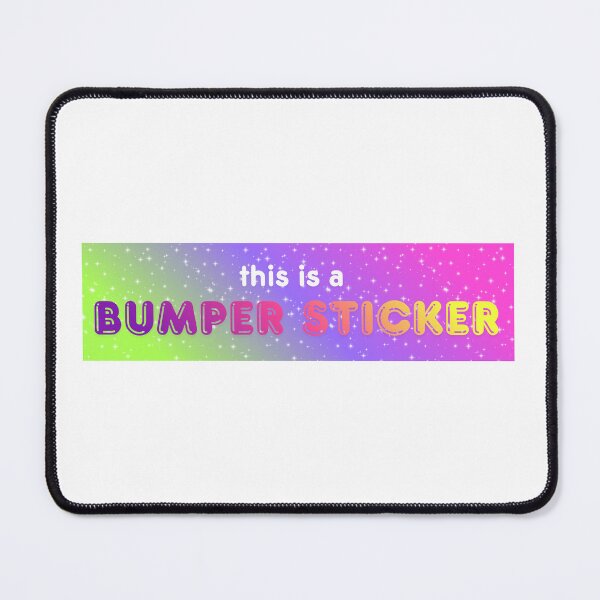 Item preview, this is a bumper sticker designed and sold by bunny eating cheese.