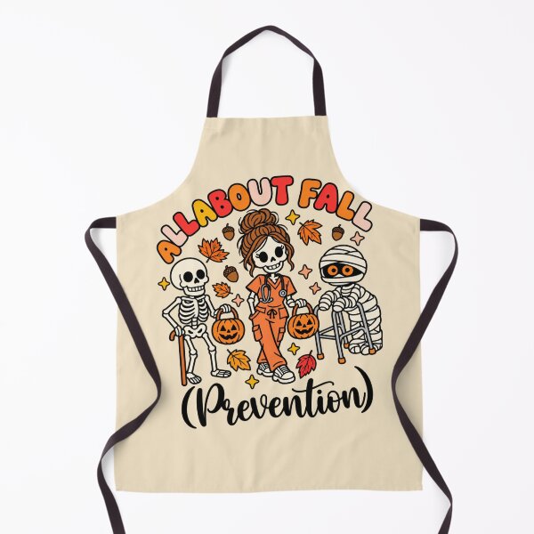 Item preview, All About Fall Prevention Halloween Nurse Skeleton Humor designed and sold by AmiGraph.