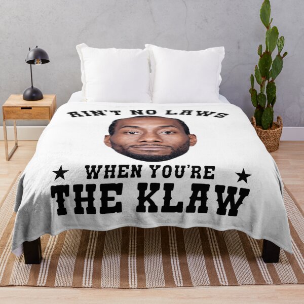 Item preview, Kawhi Leonard Ain T No Laws When You Re The Klaw designed and sold by KristiTaylorArt.