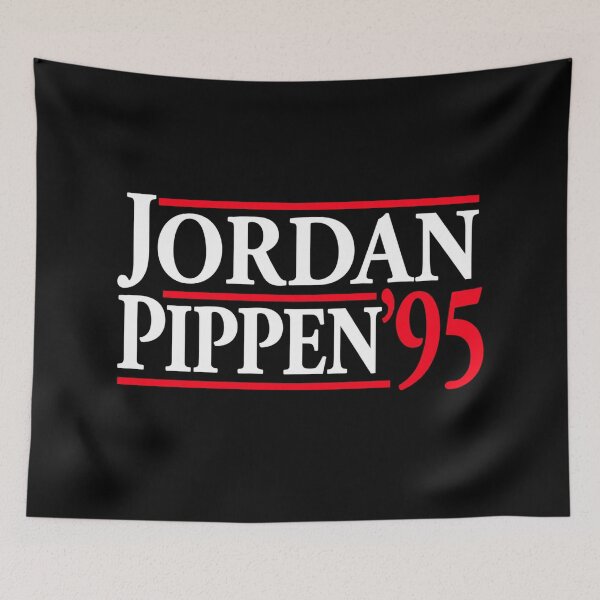 Item preview, Jordan Pippen 95 political campain slogan designed and sold by schnedsthreads.