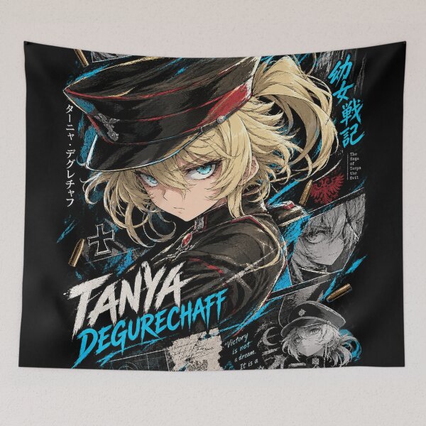 Item preview, Youjo Senki - Tanya von Degurechaff designed and sold by ArtistryHavenn.