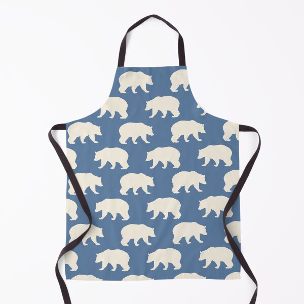 Item preview, Mini Polar Bears in Ice Blue and Cream designed and sold by YesterdayColl.