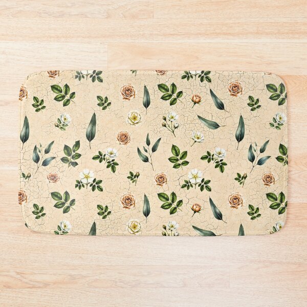Item preview, Vintage Roses & Sage Leaves Pattern by PanaluPrint designed and sold by PanaluPrint .