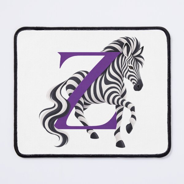 Item preview, Zebra Letter Z Art designed and sold by tmoca.