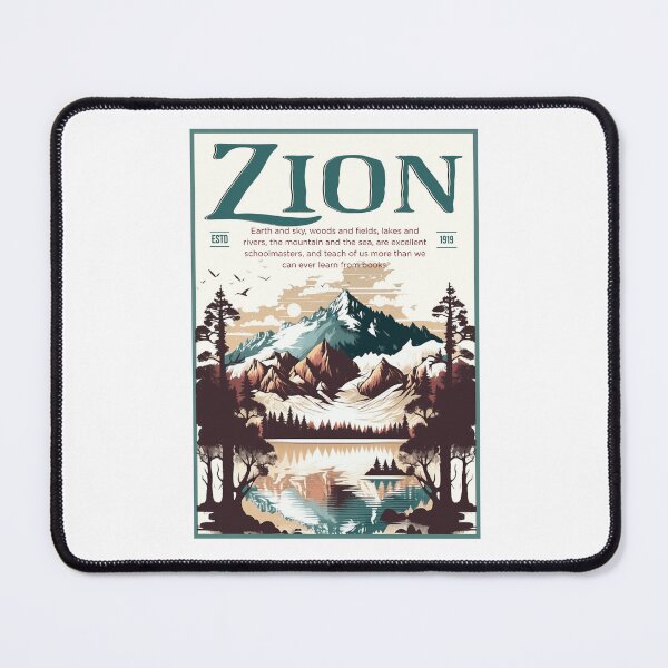 Item preview, Zion National State Park Classic T-shirt Sticker designed and sold by ThinkNature!.