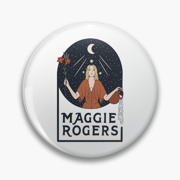 Item preview, Maggie Rogers Pouring Water Under Stars designed and sold by KristiTaylorArt.
