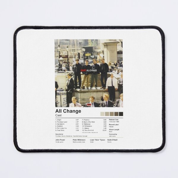 Item preview, Cast - All Change (Album Poster) designed and sold by curseofkazar.