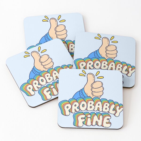 Item preview, Probably Fine Thumbs Up designed and sold by SHARPEI.