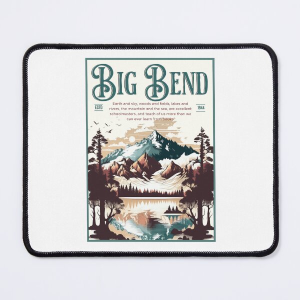 Item preview, Big Bend National State Park Classic T-shirt Sticker designed and sold by ThinkNature!.