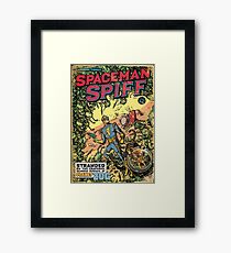 Calvin: The Spiffy Spaceman Framed Print