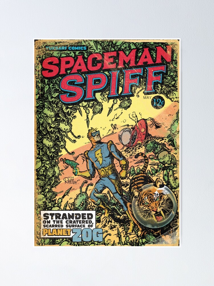 Alternate view of Calvin: The Spiffy Spaceman Poster