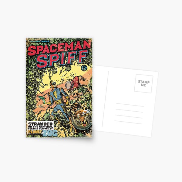 Calvin: The Spiffy Spaceman Postcard