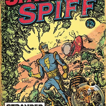 Artwork thumbnail, Calvin: The Spiffy Spaceman by Captain RibMan