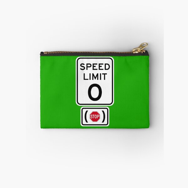 Item preview, Speed Limit 0 MPH (Stop) designed and sold by Karate Octopus.