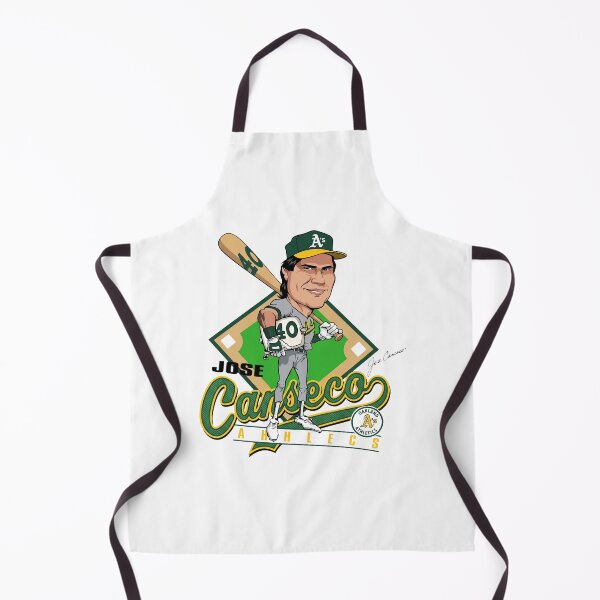Item preview, Jose Canseco Oakland Athletics Holding Base Caricature designed and sold by KristiTaylorArt.