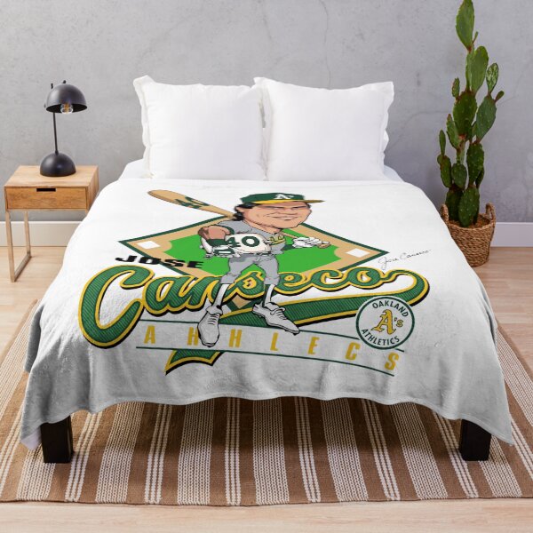 Artikelvorschau, Jose Canseco Oakland Athletics hält Base Karikatur entworfen und verkauft von KristiTaylorArt.