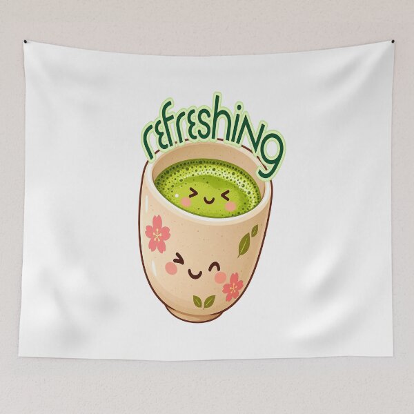 Item preview, Refreshing Matcha Green Tea Latte designed and sold by HappySmile123.