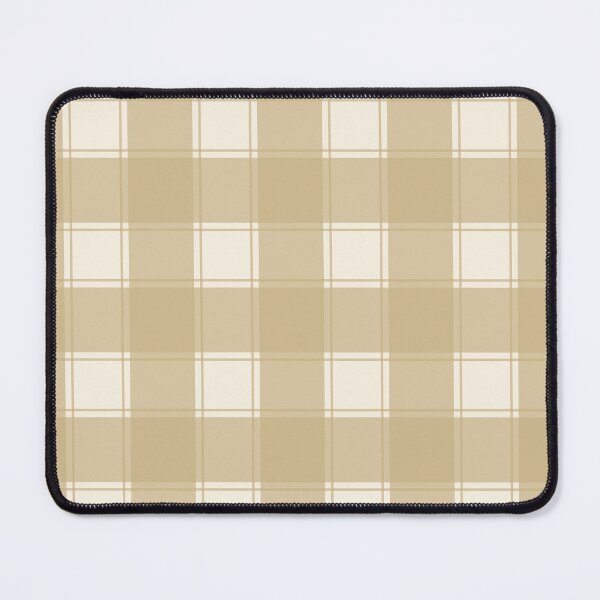 Item preview, Lake House Check in Cream and Buckskin designed and sold by YesterdayColl.