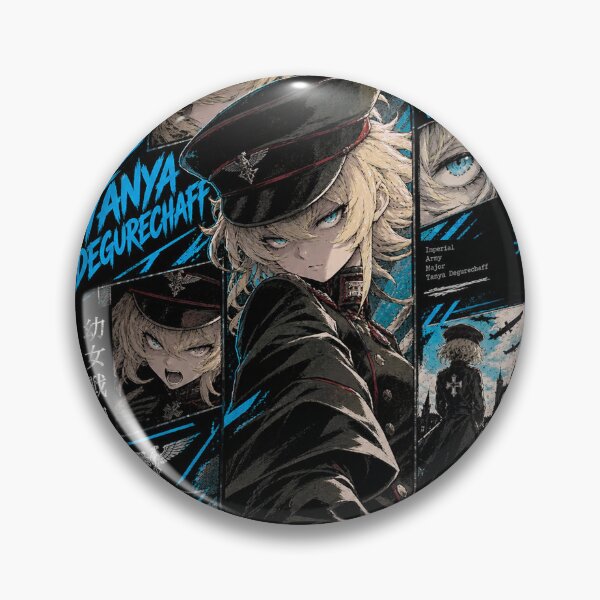 Item preview, Youjo Senki - Tanya von Degurechaff designed and sold by ArtistryHavenn.