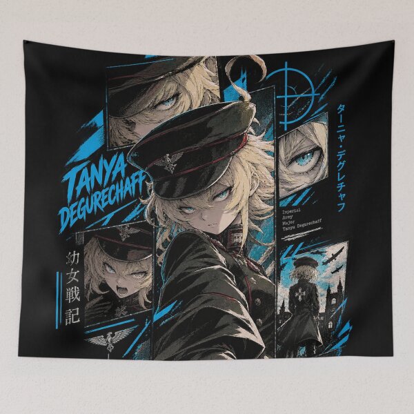 Item preview, Youjo Senki - Tanya von Degurechaff designed and sold by ArtistryHavenn.