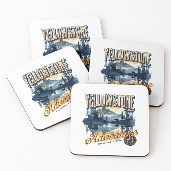Item preview, Yellowstone National State Park Classic T-shirt Sticker designed and sold by ThinkNature!.