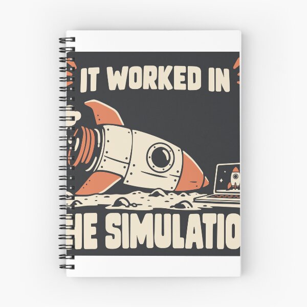 Item preview, It Worked in the Simulation Rocket Humor designed and sold by Tadermade.