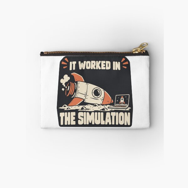 Item preview, It Worked in the Simulation Rocket Humor designed and sold by Tadermade.