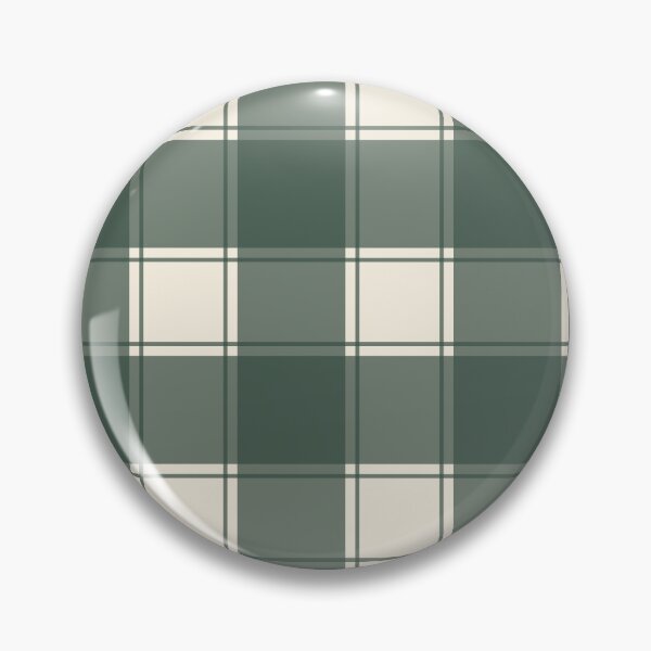 Item preview, Lake House Check in Cream and Pine Green designed and sold by YesterdayColl.
